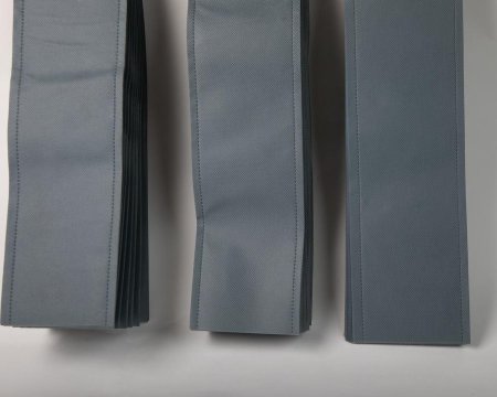 Hospital Concertina Curtains Grey (priced individually)